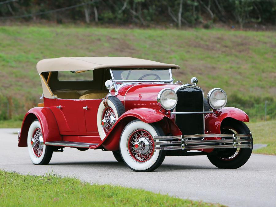  Kissel Model 8-95 White Eagle Tourster 1929 года  (фото 1 из 6)